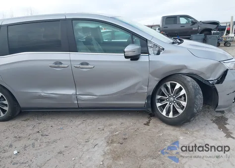 2022 Honda Odyssey Ex-L from USA, damaged, VIN 5FNRL6H76NB049408
